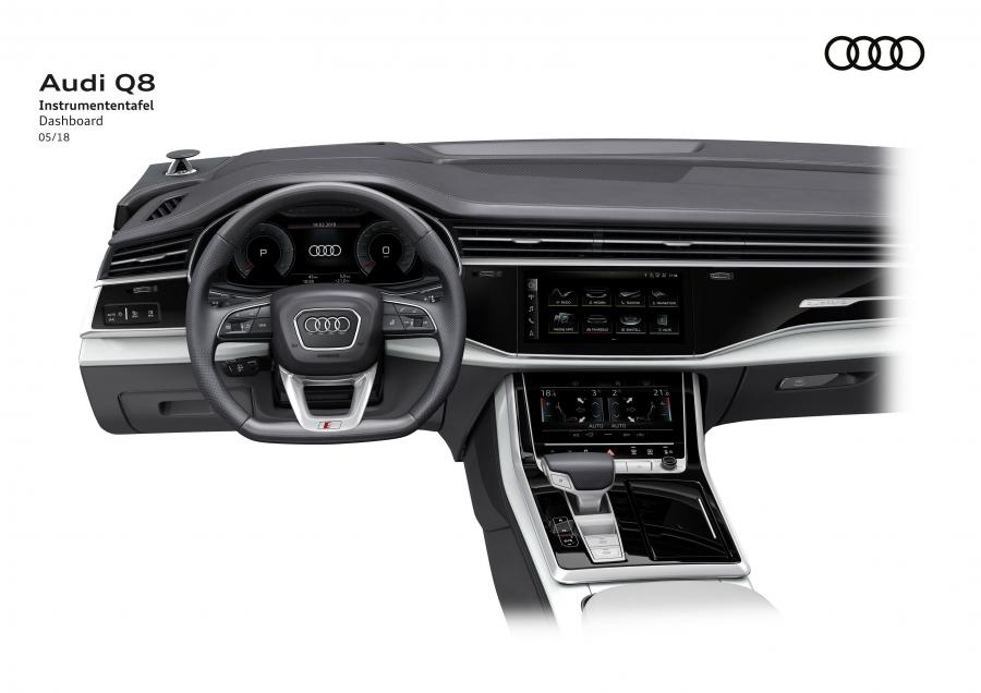Эскиз Audi Q8 50 TDI Quattro S-Line 2018 года  (WW) (фото 30 из 63)